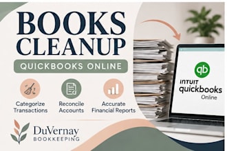 clean up and catch up your quickbooks online bookkeeping