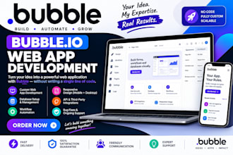 bubble website bubble developer bubble io bubble app bubble mvp bubble saas