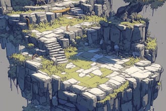 create pixel art game asset isometric pixel art rpg tileset tilemap game environ