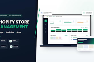 manage and optimize your shopify store