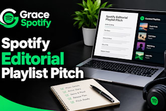 write a professional spotify editorial playlist pitch for your song