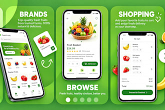 design high converting app screenshots for ios, android startup and playstore