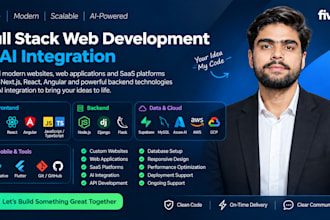 full stack ai software developer ai web development with openai nextjs stripe