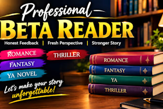 beta read romance beta reader fantasy ya novel beta reader thriller beta reader