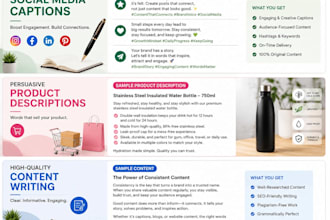 write engaging social media content and captions