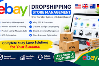 do amazon to ebay drop shipping top listings and a to z store management