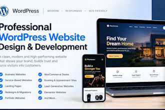 wordpress website design business website wordpress website development