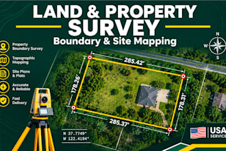 do land survey, property survey, boundary survey, site mapping