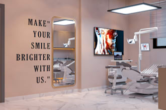 design dental clinics, medical centers and healthcare spaces in 3d