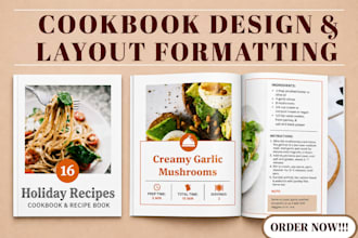 write format quality cookbook recipe book cookbook writer cookbook layout design