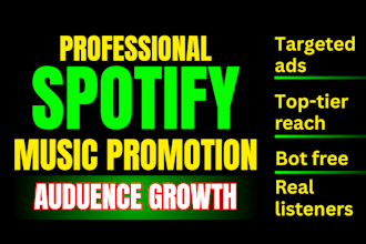 do professional spotify music promotion for audience growth