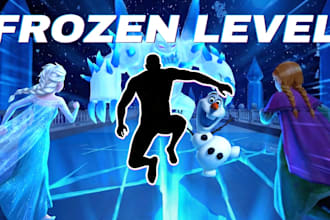 design immersive gaming workouts and warm up videos