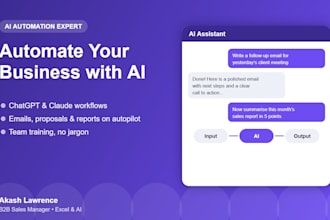 automate your business tasks with chatgpt and ai tools