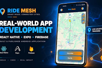 develop react native expo android apps with firebase