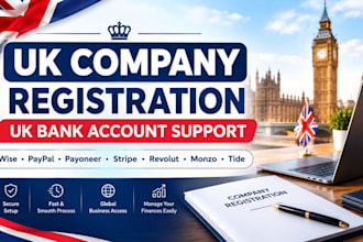 do uk company registration and uk bank accounts