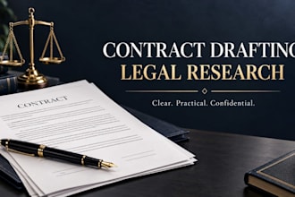 draft business contracts and commercial agreements