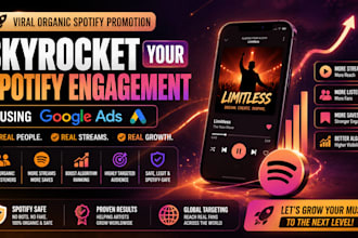 do fast organic spotify song promotion for super fast growth using google ads