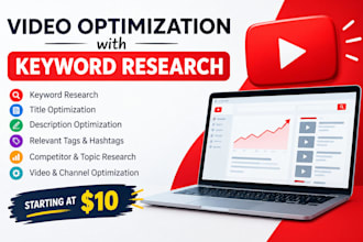 do youtube SEO and marketing to increase traffic