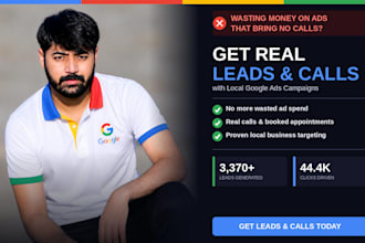 setup google ads for local business to get leads and calls