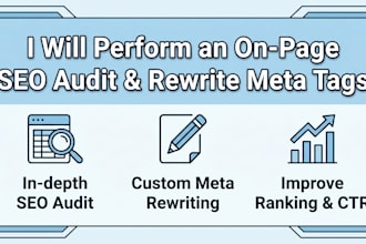 perform an on page SEO audit and rewrite your meta titles and descriptions