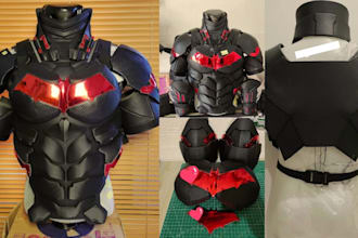 design wearable 3d cosplay creation cosplay armor 3d props mask 3d printing