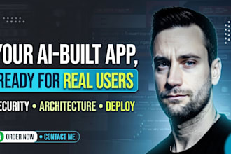 fix your lovable, bolt or cursor app and make it production ready