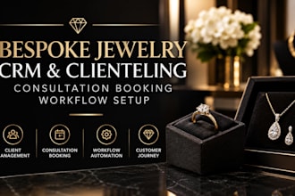 setup bespoke jewelry crm clienteling and consultation booking workflow