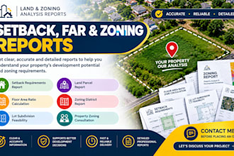 setback report requirements floor area ratio and zoning reports