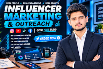 research and outreach influencers for influencer marketing