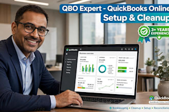 do qbo setup, cleanup and manage quickbooks online