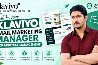 be your klaviyo manager to skyrocket your revenue