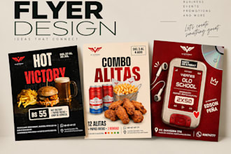 design a professional promotional flyer