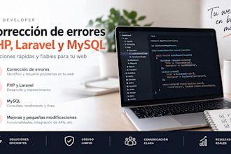 fix PHP, laravel and mysql errors on your website