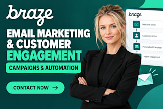 setup braze email marketing customer engagement campaigns email automation