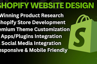 shopify store revamp website dropshipping ecommerce brand