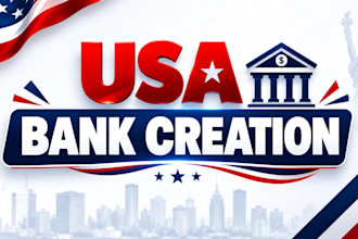 assist with USA business bank account setup US address and poa
