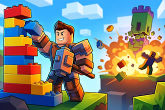 develop a custom roblox game for you