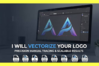 vectorize your ai generated logo into a clean editable vector