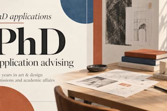 review your phd application to an art and design related program