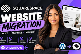 migrate squarespace website edit update revamp fix clone squarespace migration