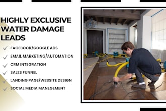 generate water damage lead generation