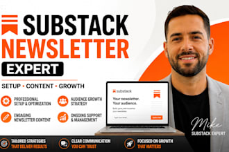 setup and optimize your substack newsletter for creators and businesses