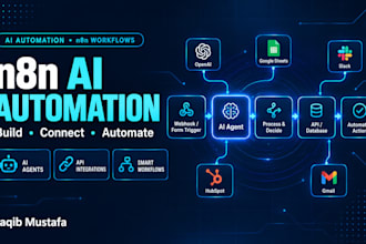 build n8n automation workflows and ai agents with self hosted or cloud setup