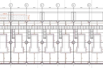 draw architectural and structural plans in autocad