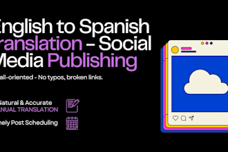 translate your content and schedule your social media