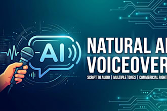 generate natural ai voiceover, text to speech for you