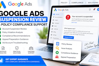 fix suspended google ads account resolve policy suspension