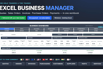 send you a fully functioning business manager with no subscriptions