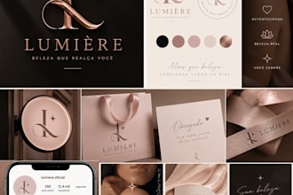 create a professional logo and brand identity