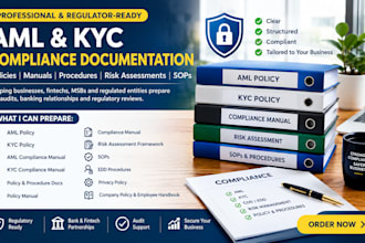 write a statement compliant aml and kyc policy manual